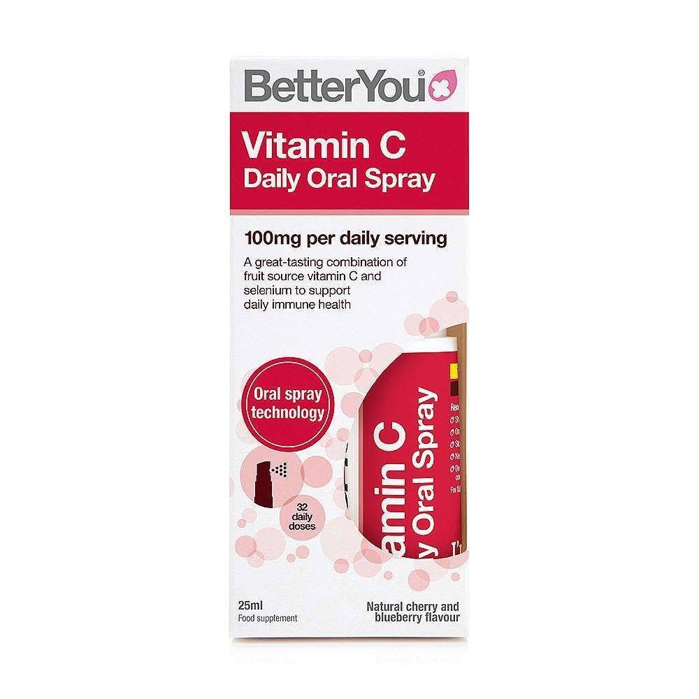 Vitamin C Daily Oral Spray BetterYou 25ml Selenium