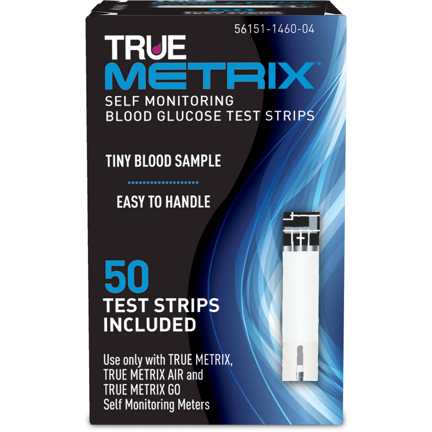 True Metrix Blood Glucose Test Strips - 50 Strips