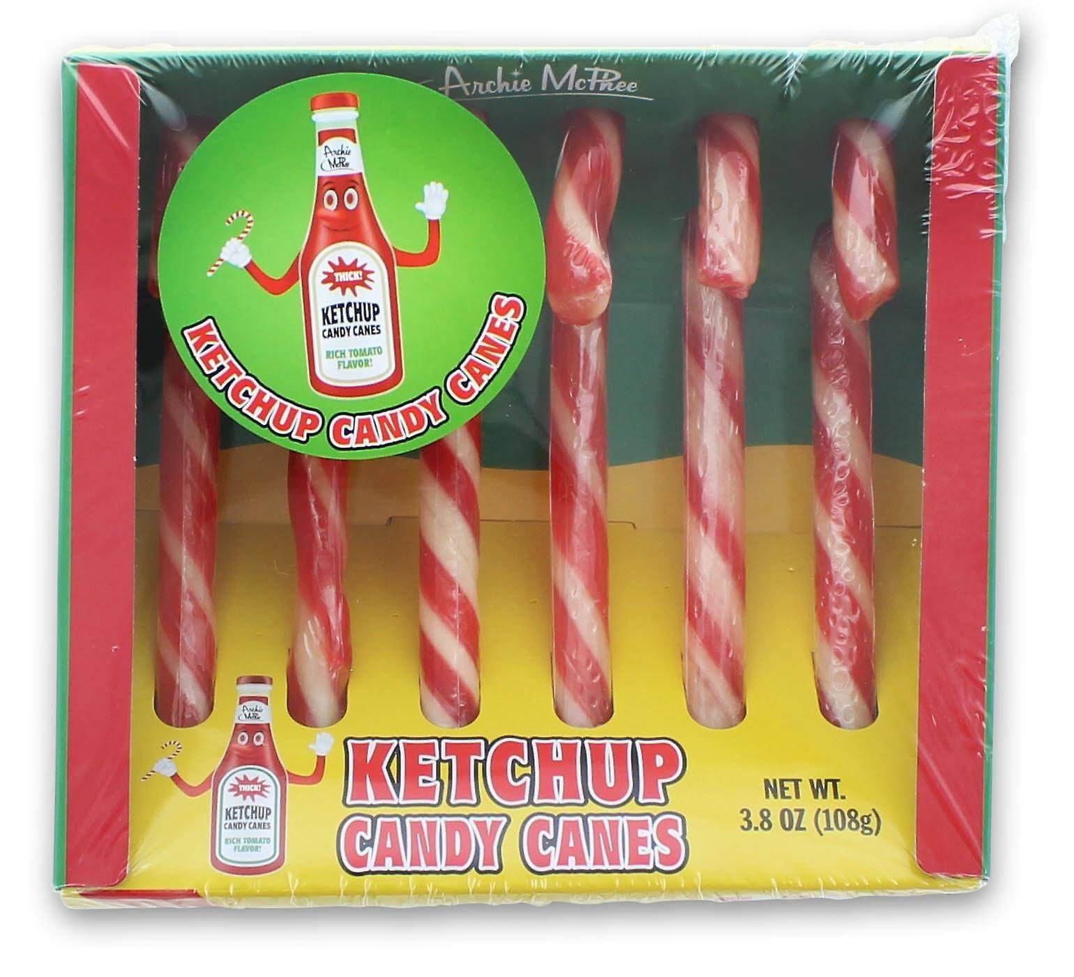 Accoutrements Ketchup flavored candy canes § 6 piece gift set