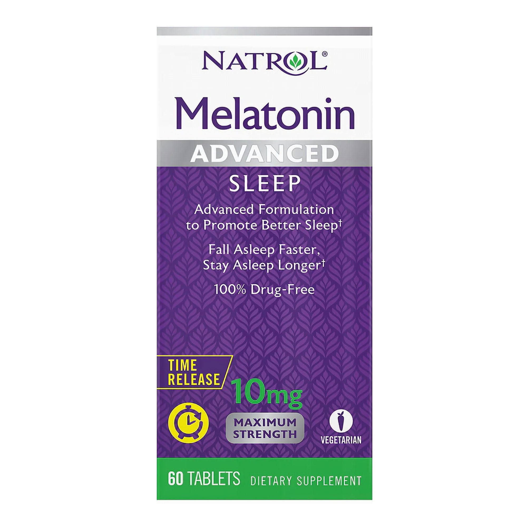 Natrol Melatonin Advanced Sleep Tablets - 60 Tablets