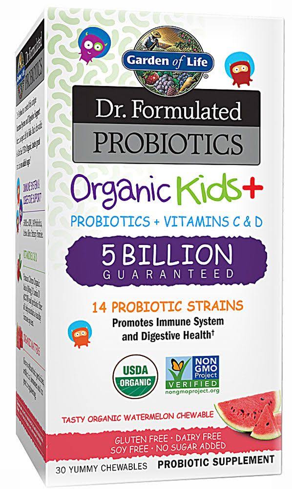 Garden of Life Dr. Formulated Probiotics Organic Kids+ Plus Vitamin C