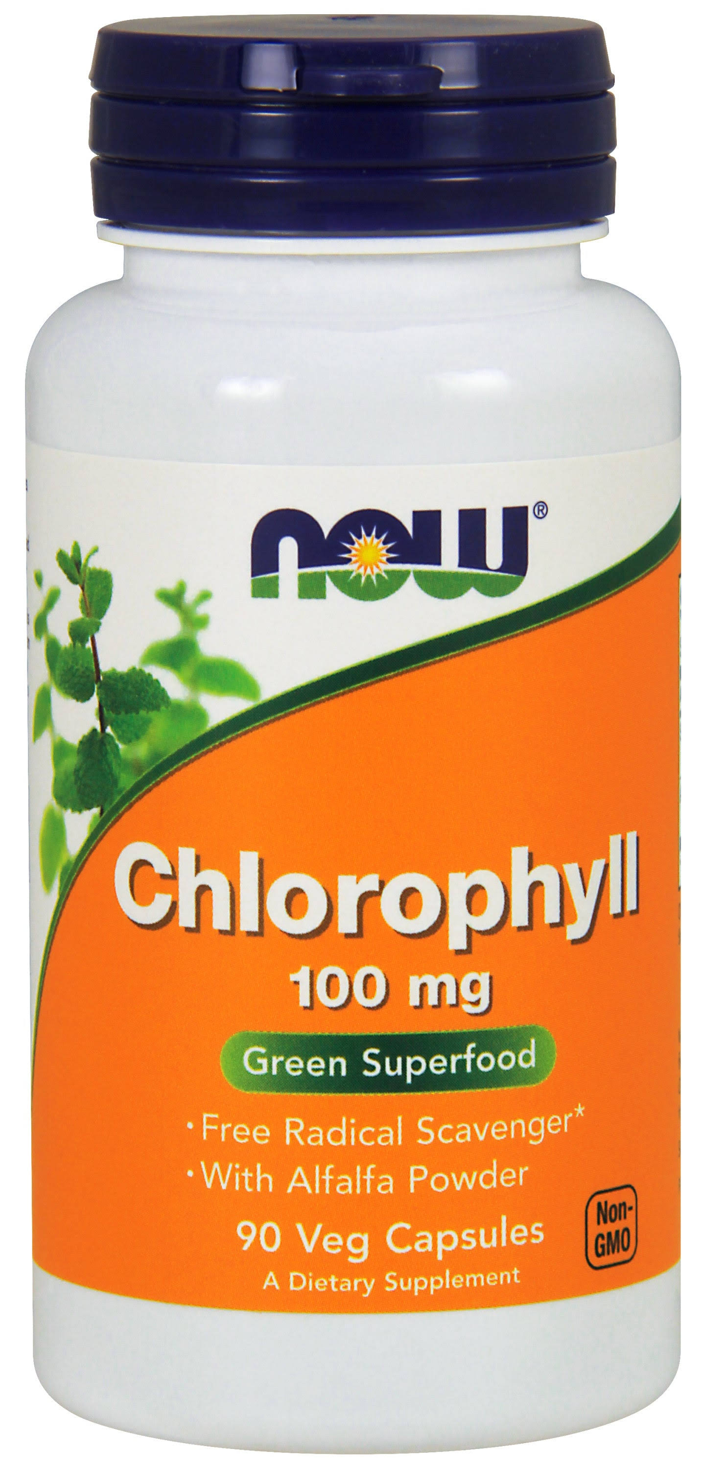 Now Foods Chlorophyll Supplement - 90 Capsules