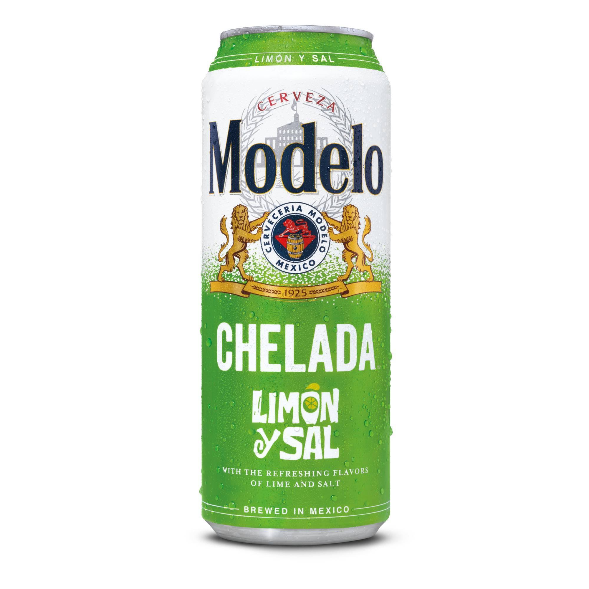 Modelo Beer, Limon Y Sal, Chelada - 24 fl oz
