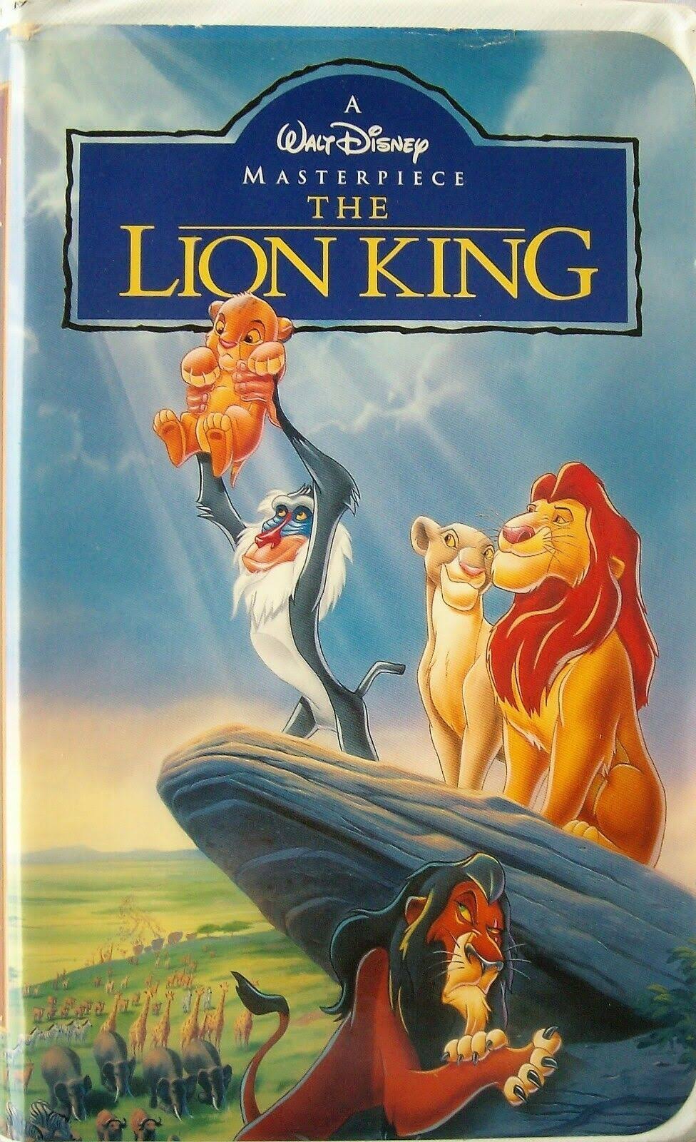 Walt Disney Masterpiece The Lion King (VHS, 1995)