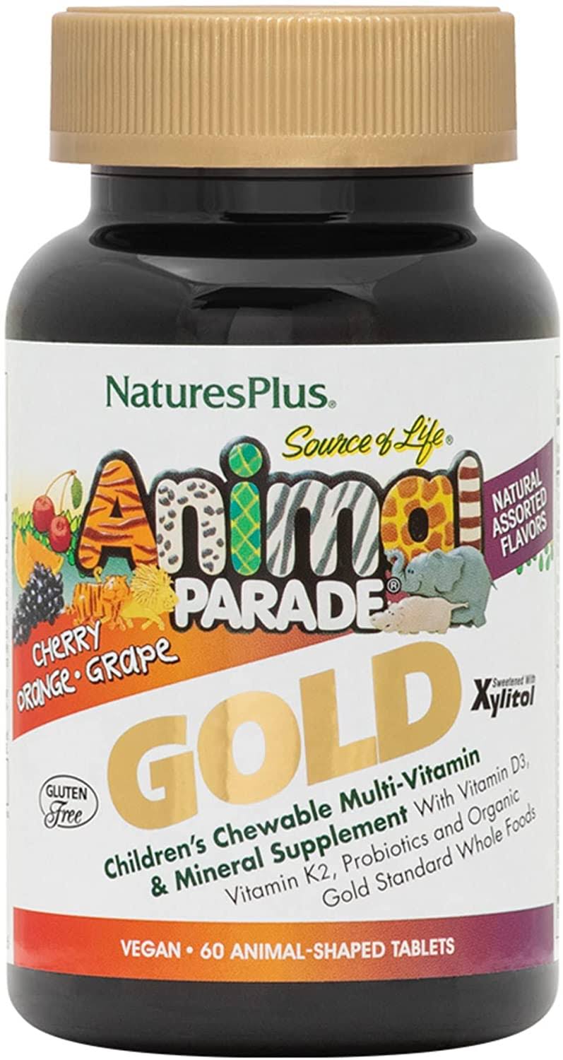 Nature's Plus Animal Parade Gold, Children's Chewable Multi-Vitamin