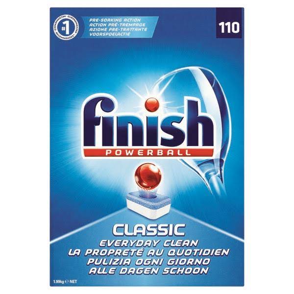 Finish Classic Mega Pack Dishwasher Tablets - 110 Pack