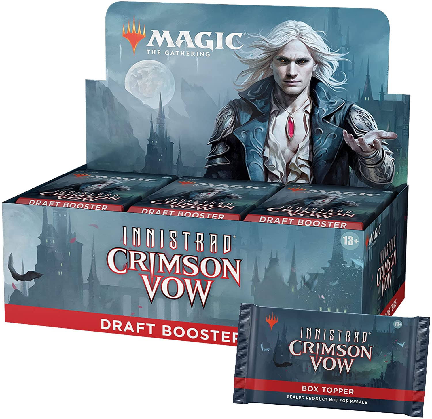 Magic: The Gathering Innistrad: Crimson Vow Draft Booster Box | 36 Pac