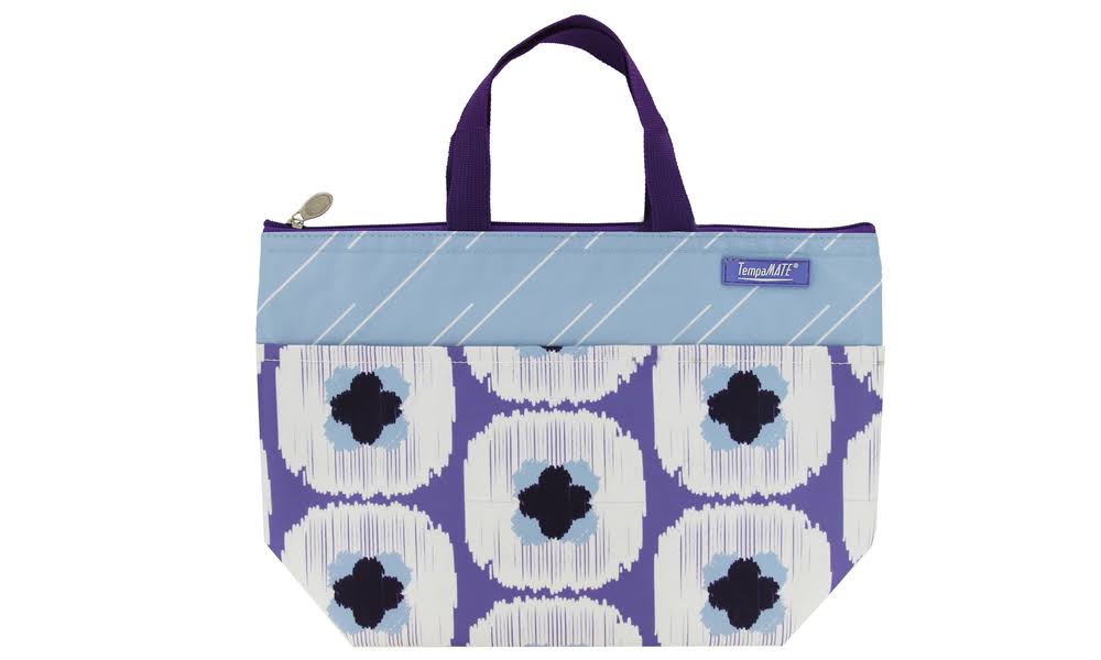 Tempamate Trendy Thermal Insulated Lunch Bag Purple Block