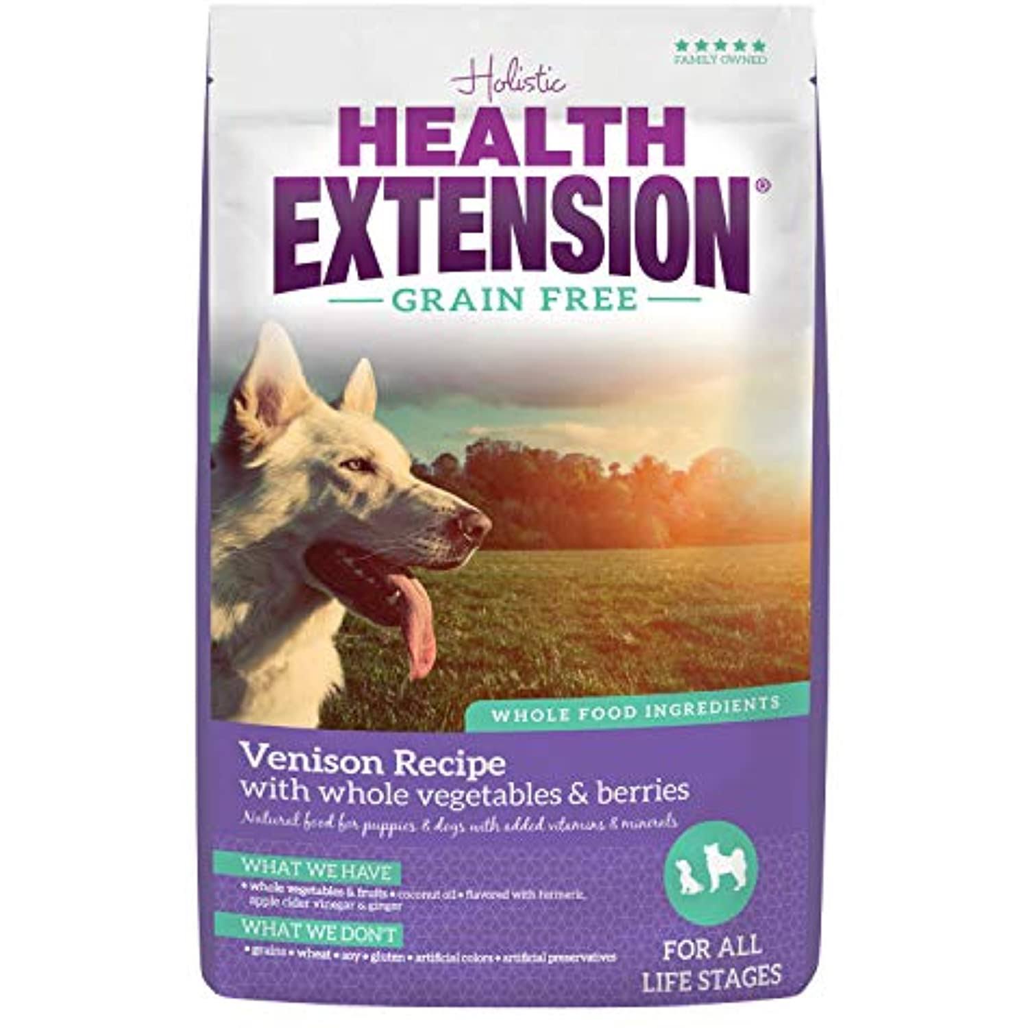 Health Extension Venison and Chickpea Pet Food Formula - 23.5l