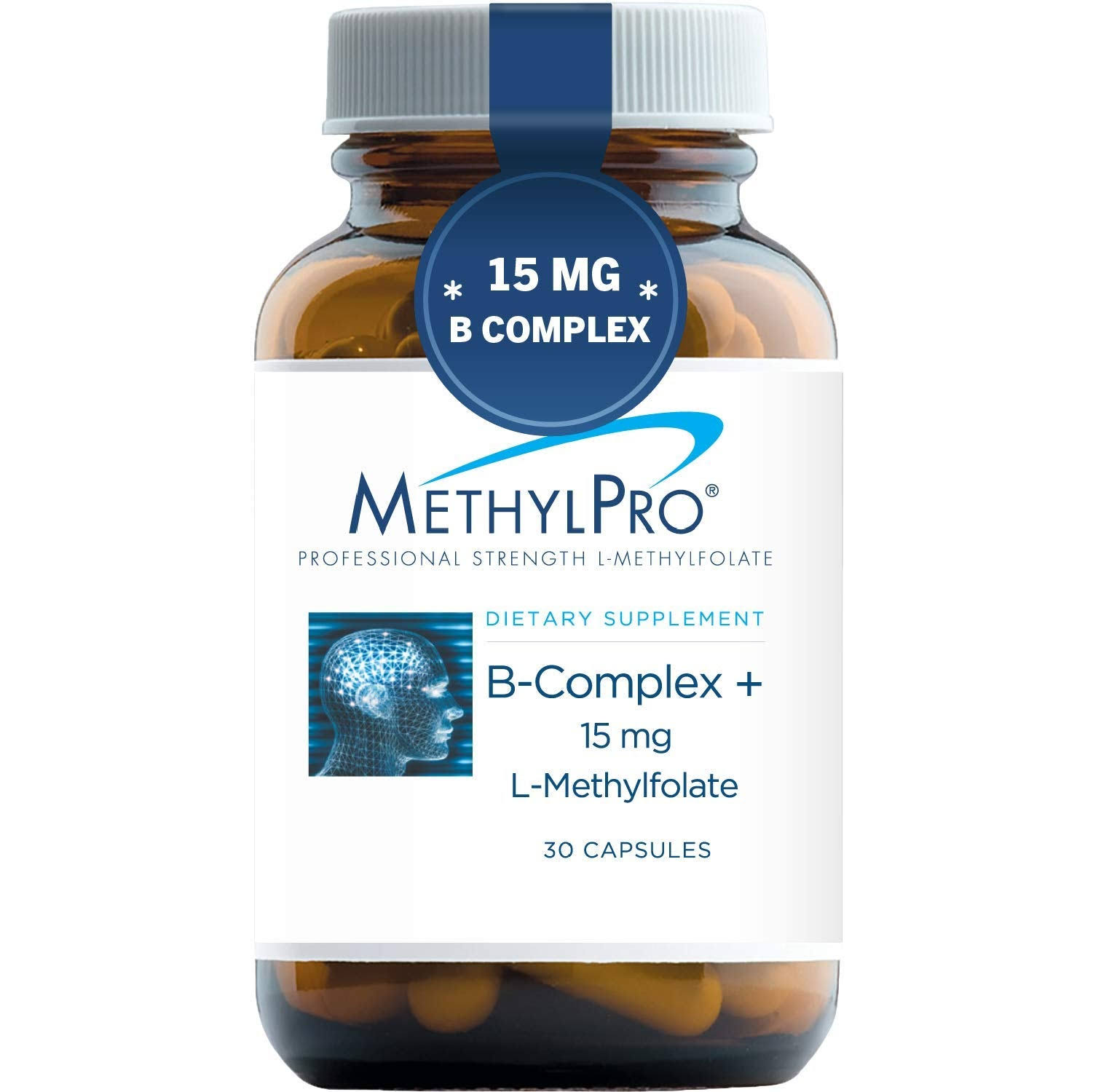 MethylPro B-Complex + 15 MG L-Methylfolate - Active Folate and B