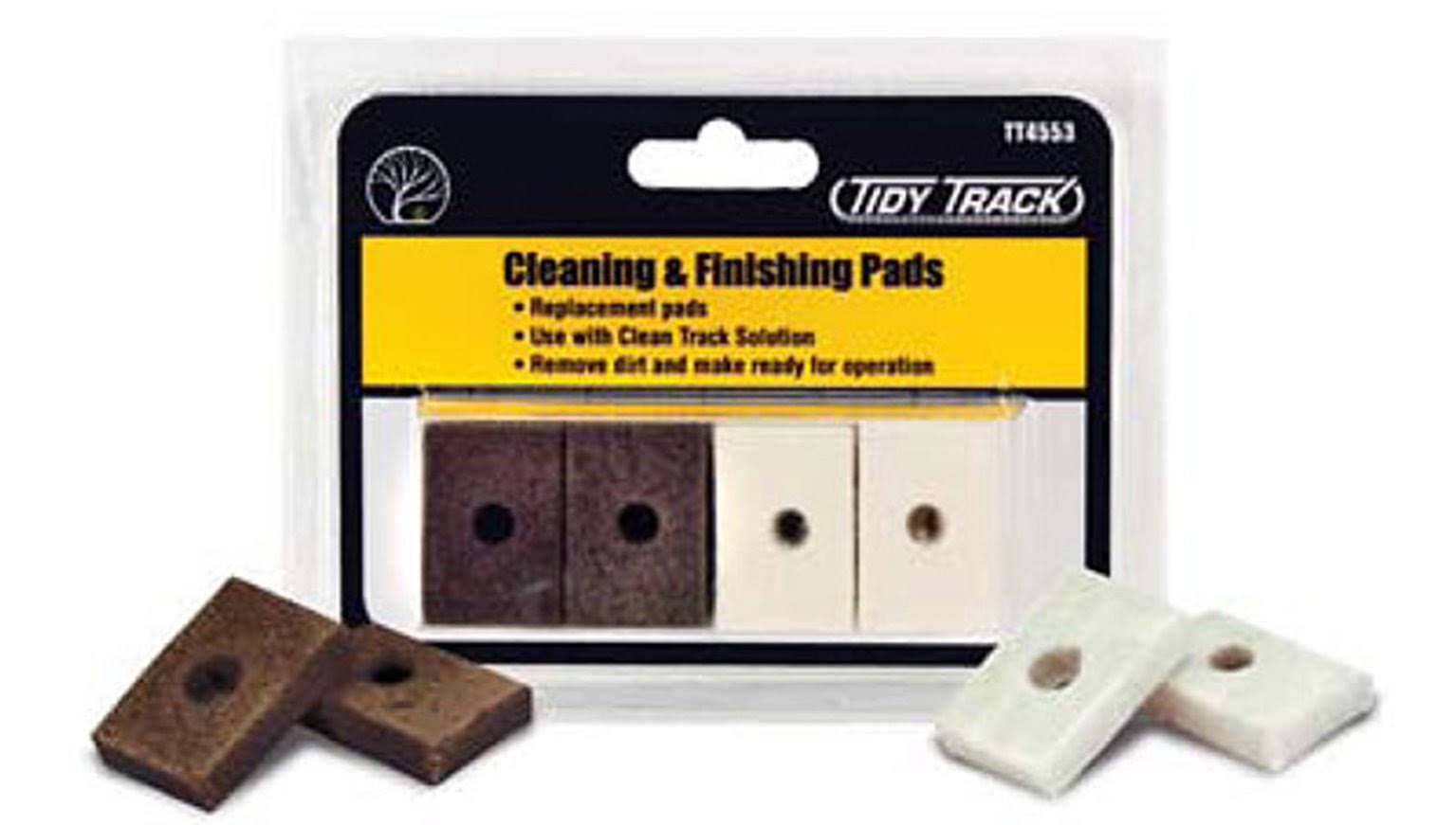 Woodland Scenics TT4553 Cleaning and Finishing Pads