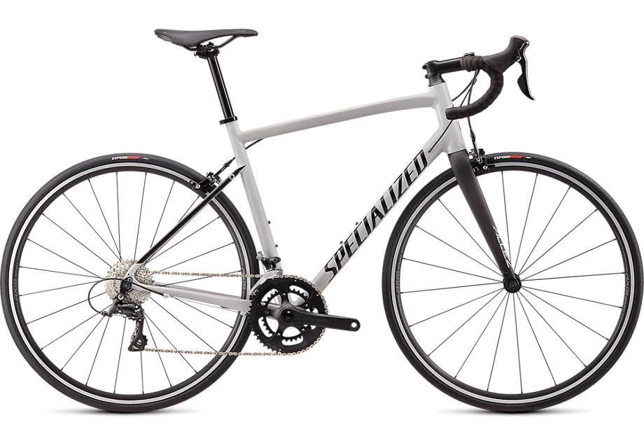 Specialized Allez E5 Sport Bicycle - Gloss/Satin Dove Grey/Black, 58cm