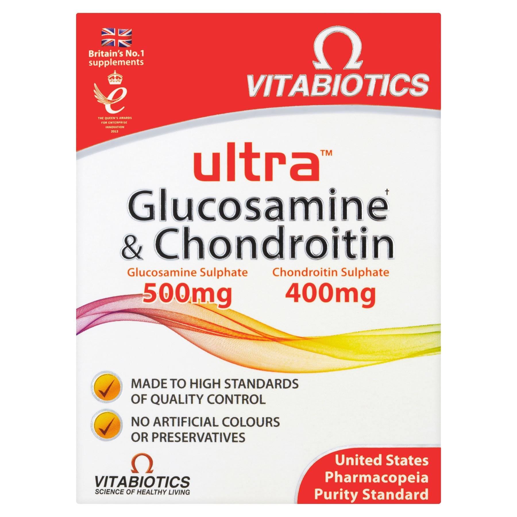 Vitabiotics Ultra Glucosamine & Chondroitin Supplement - 60 Tablets