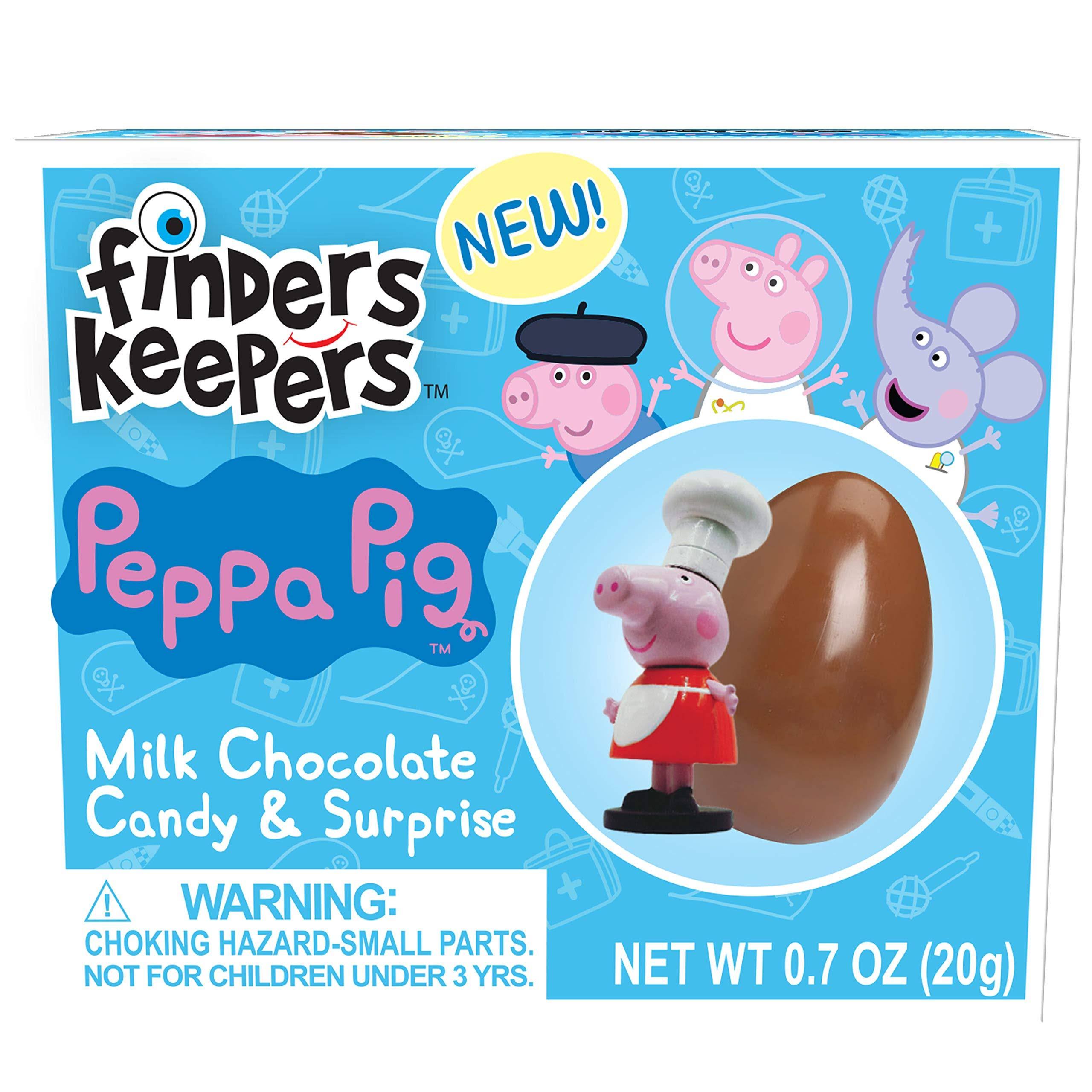 Peppa Pig Finders Keepers Milk Chocolate and Toy Surprise - 0.7oz