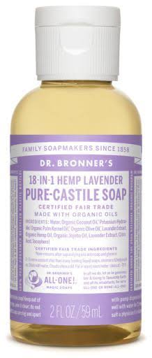 Dr Bronner's Lavender Liquid Soap - 8oz