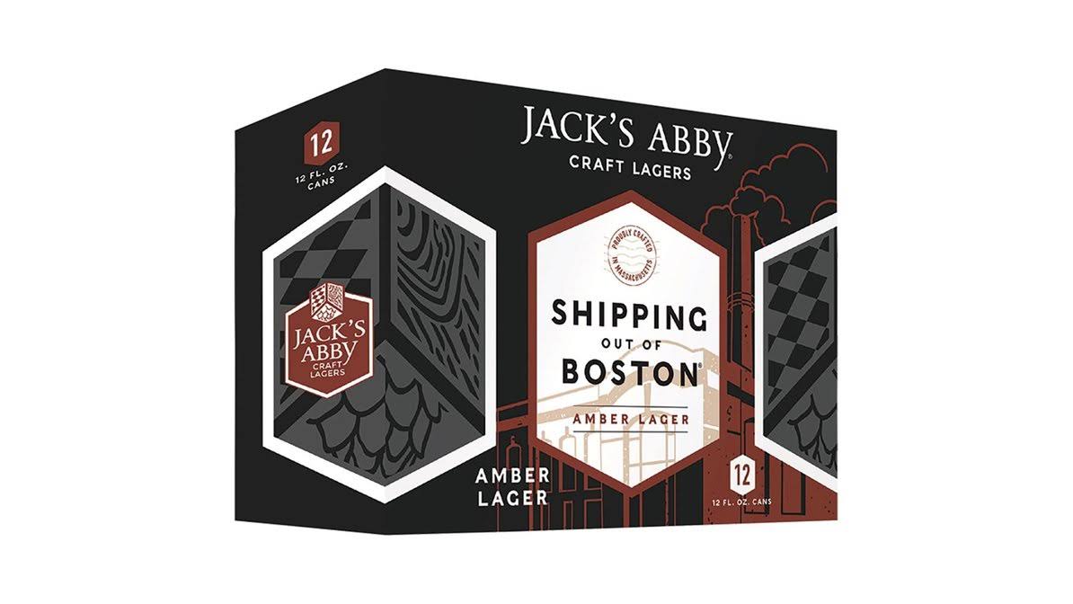 Jack's Abby Shipping out of Boston Beer, Amber Lager, 12 Pack - 12 pack, 12 fl oz cans