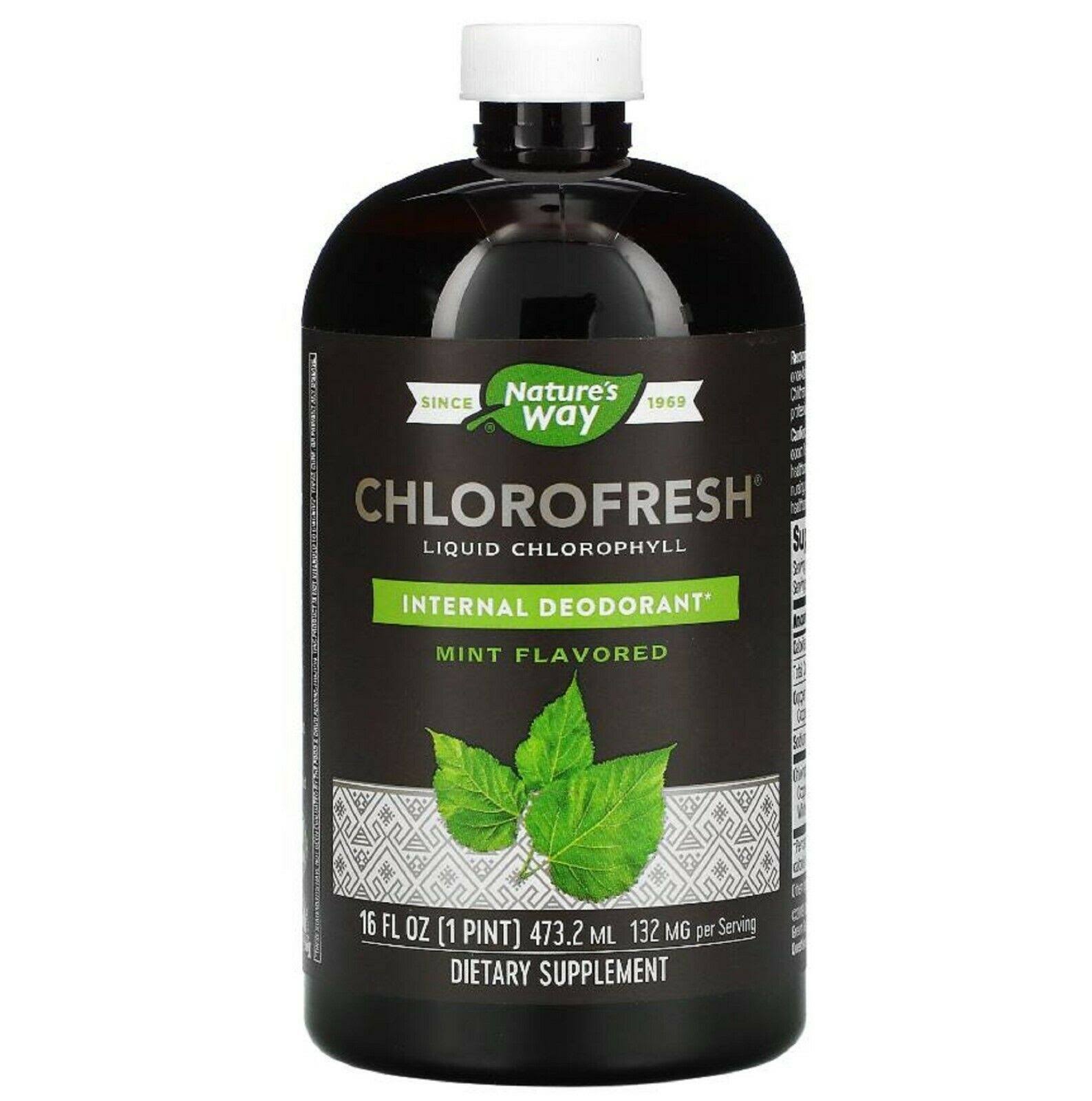 Nature's Way - Chlorofresh Liquid - Mint, 470ml