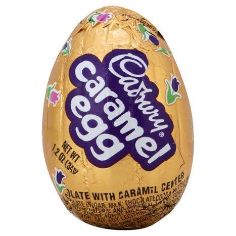 Cadbury Egg Easter Gold Limited Edition - 1.2oz, Caramel Milk Chocolate