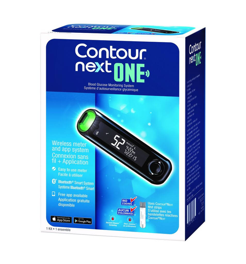 Contour Next One Blood Glucose Meter Device