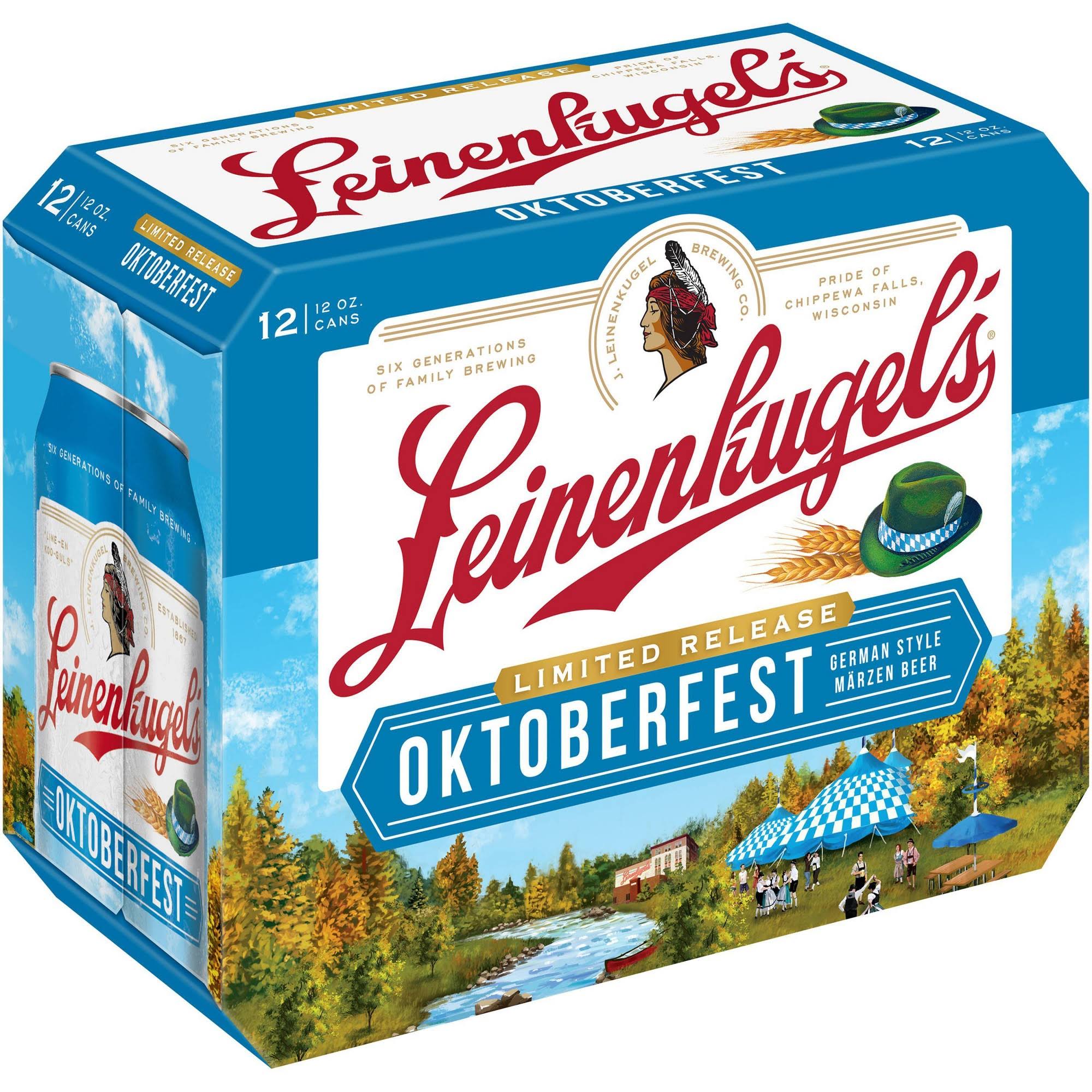 Leinenkugels Oktoberfest Beer - Miller Brewing Company, 12oz, 12pk