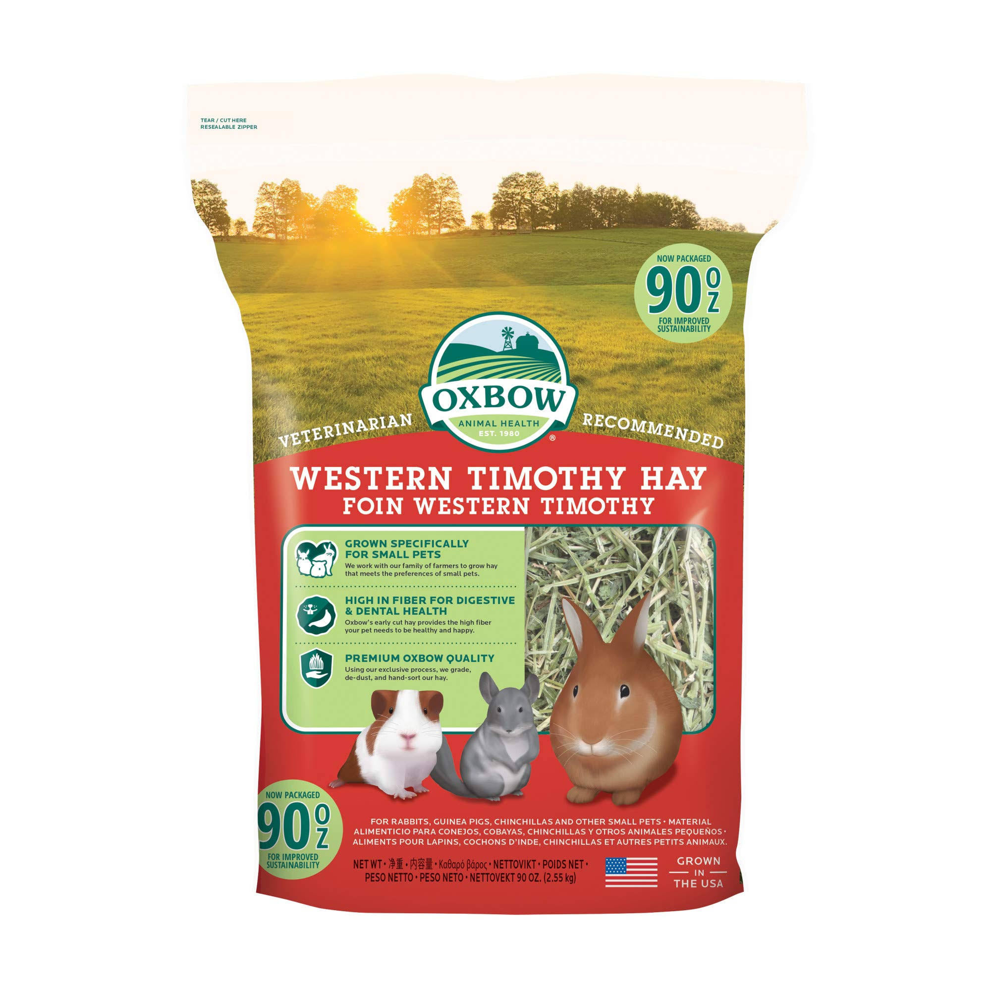 Oxbow Animal Health Western Timothy Hay for Pets