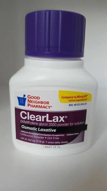 GNP Clear Osmotic Laxative Lax Powder 4.1 oz