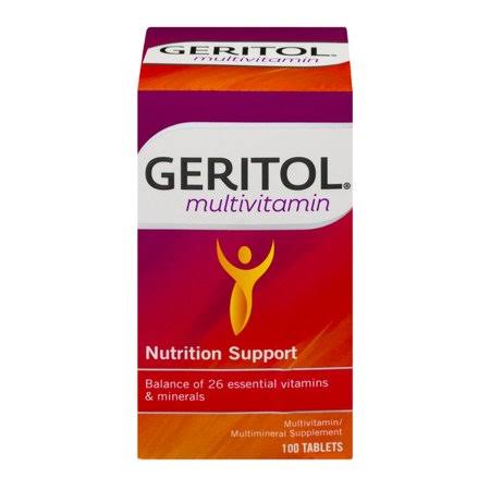 Geritol Complete Multivitamin Mineral Supplement