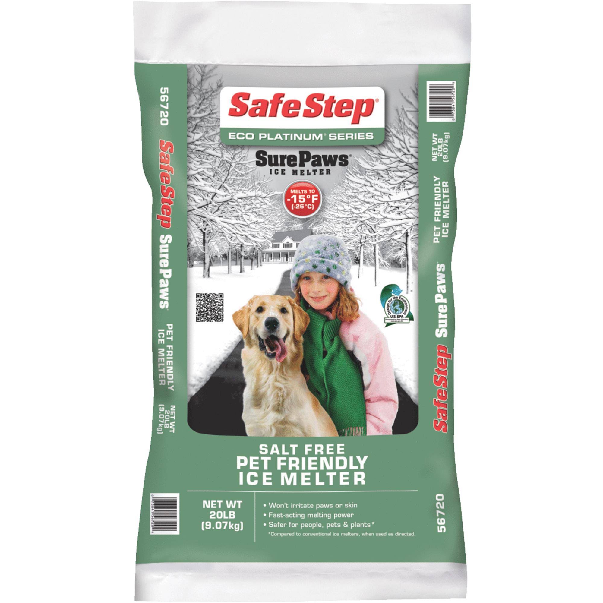North American Salt Sure Paws Ice Melter - 20lbs