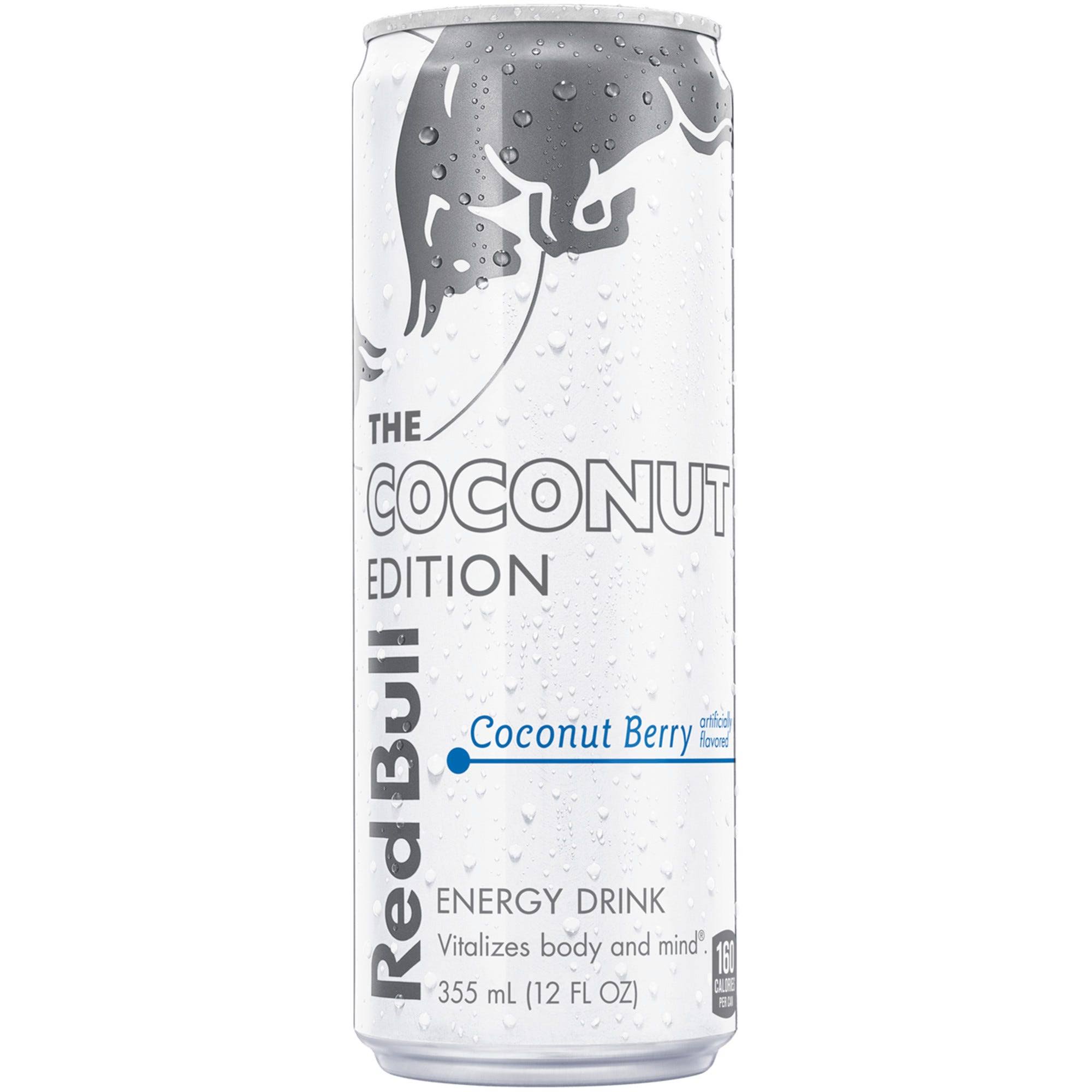 Red Bull Summer Edition Energy Drink 12 oz. Coconut Berry - Case of: 2