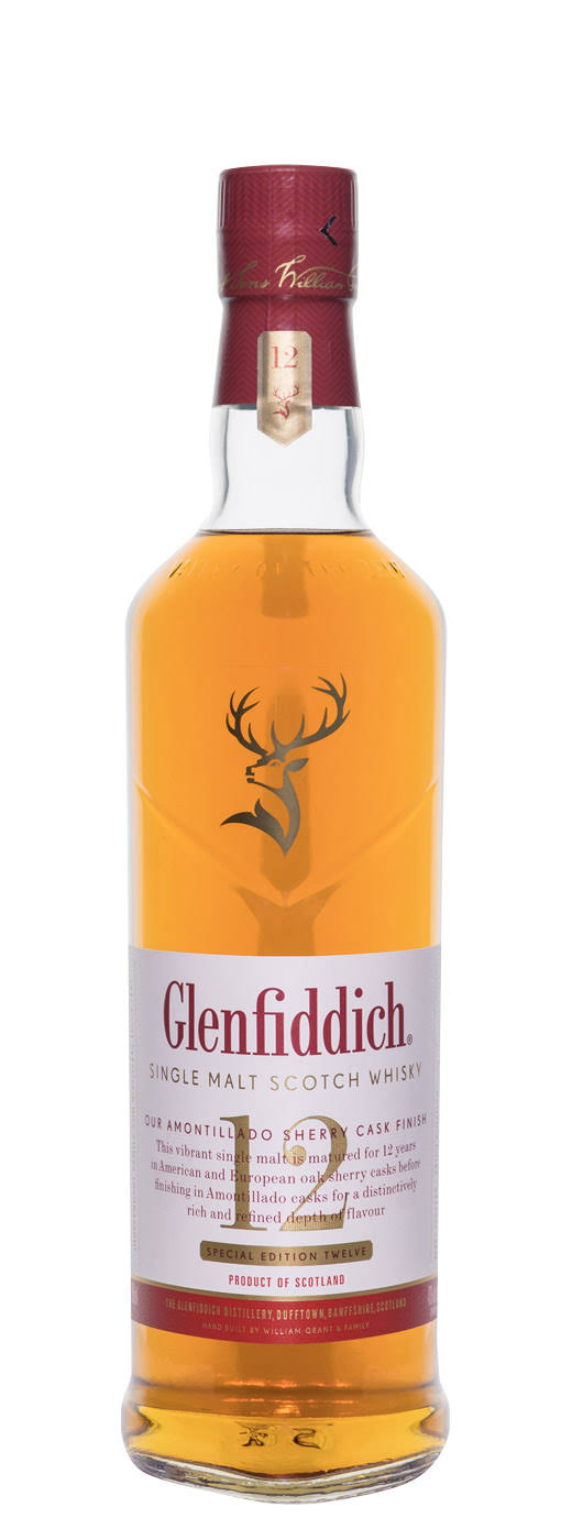 Glenfiddich Sherry Cask 12 Year Scotch | 750ml