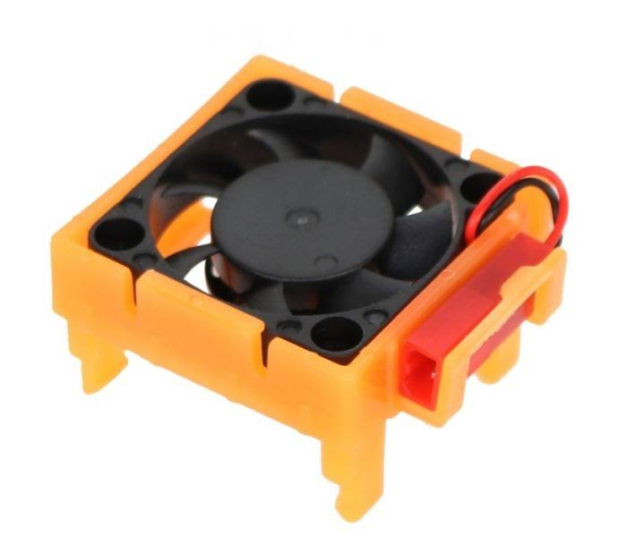 Power Hobby Cooling Fan - Orange, for Traxxas Velineon VLX-3 ESC