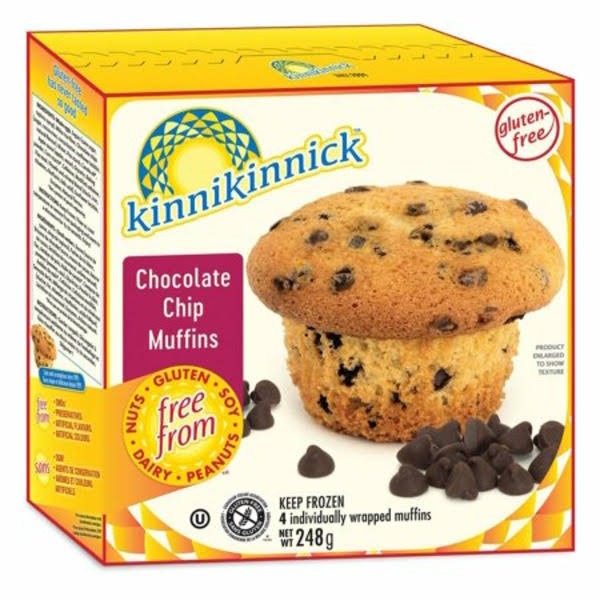 Kinnikinnick: Chocolate Chip Muffins, 8.75 oz
