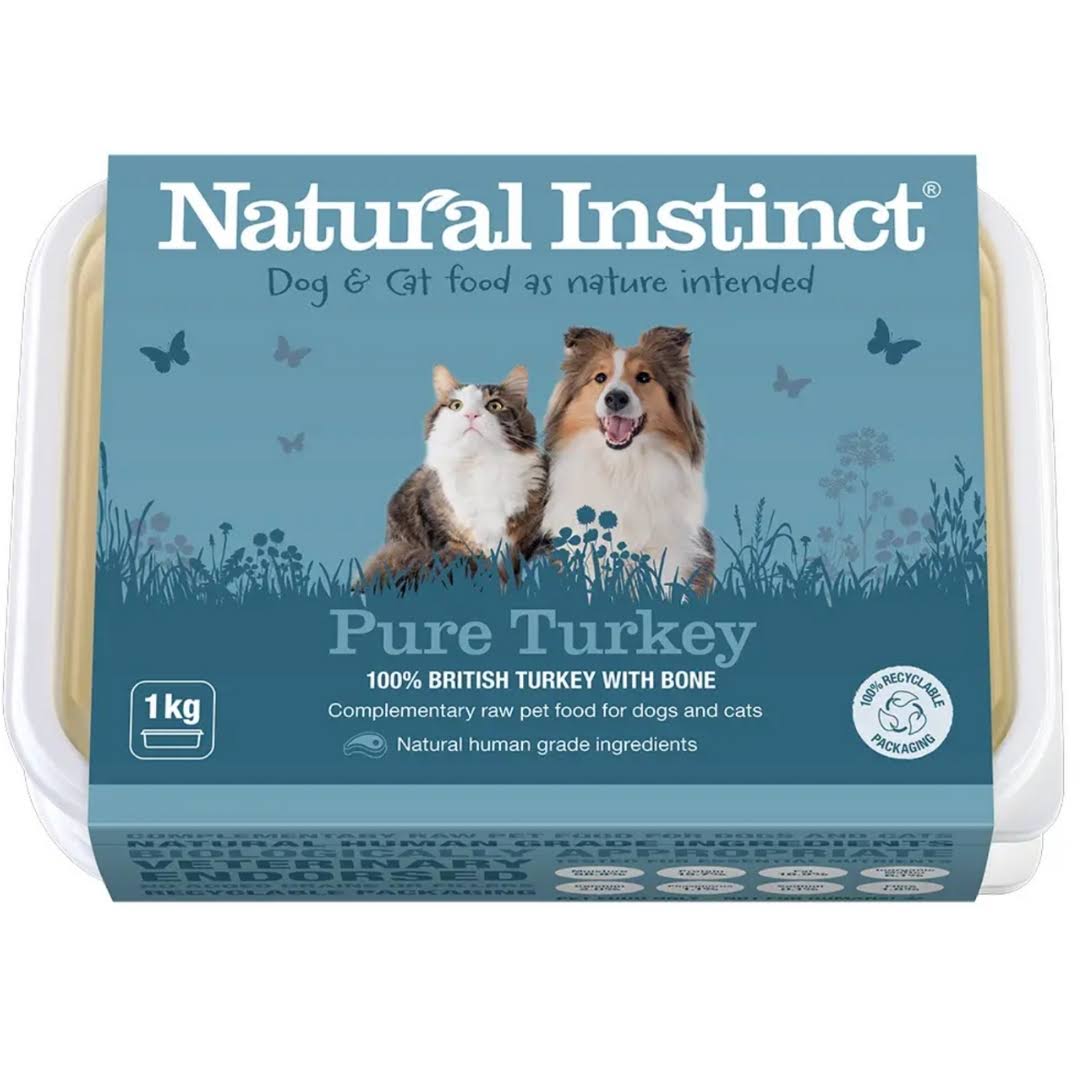 Natural Instinct - Working Chicken Raw Dog Food 2x500g