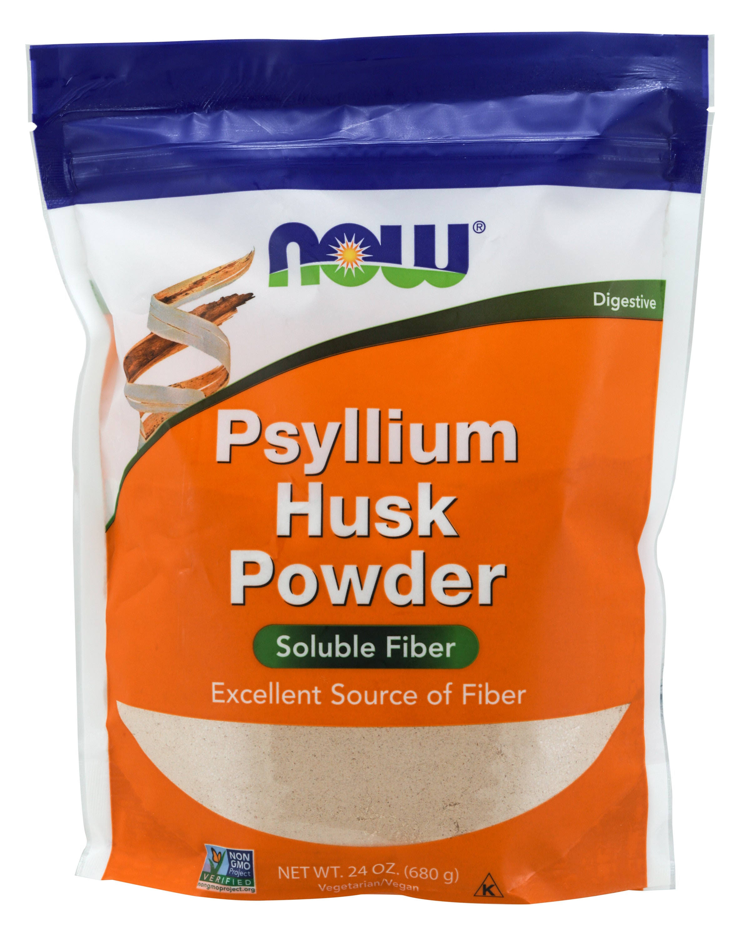 NOW Psyllium Husk Powder - 24oz