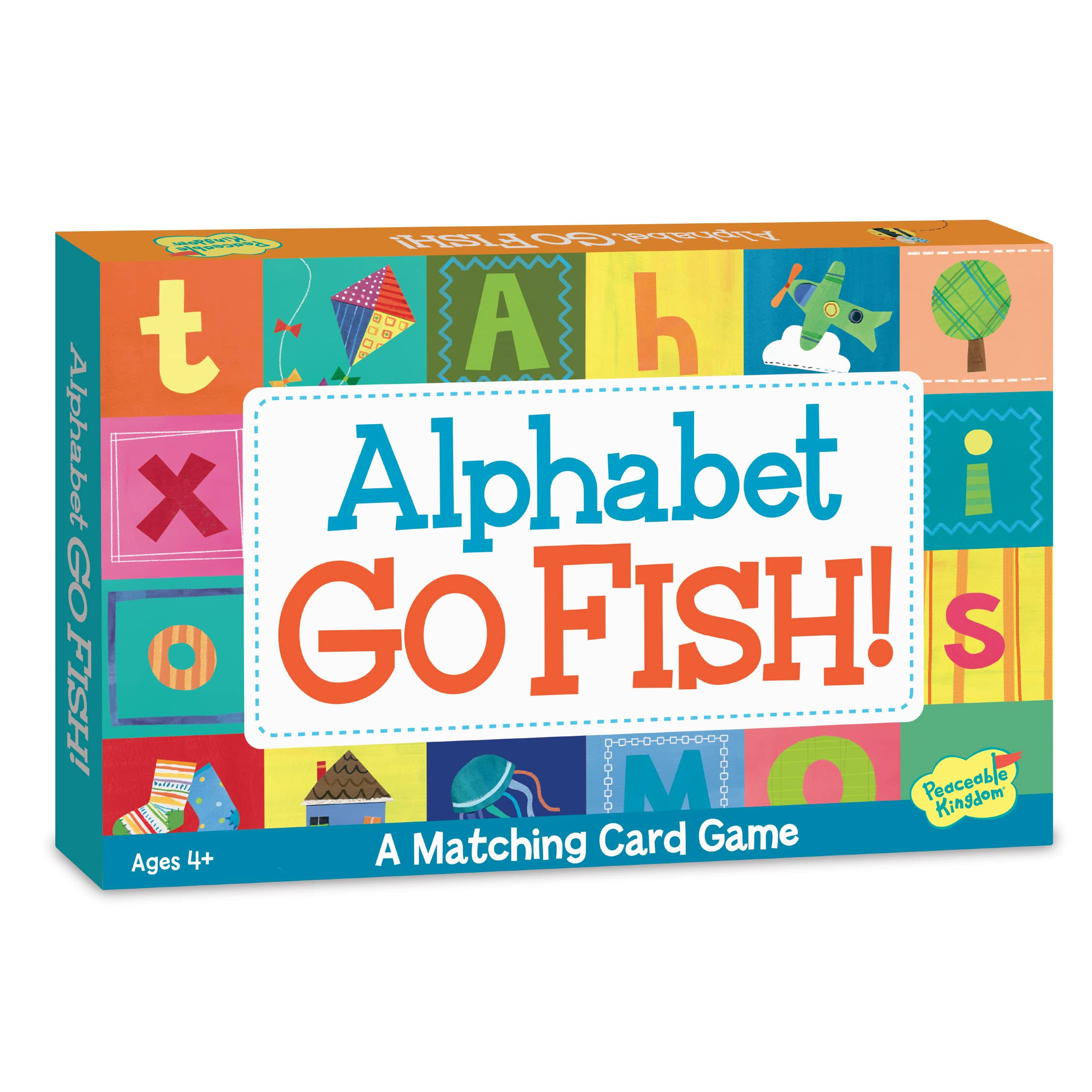 Peaceable Kingdom Alphabet Go Fish Matching Card Game