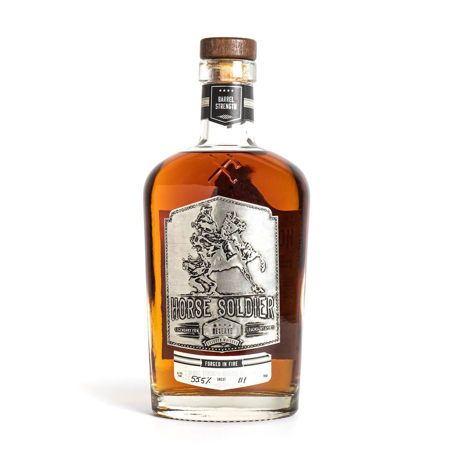 Horse Soldier Barrel Strength Bourbon Whiskey 750ml Bottle