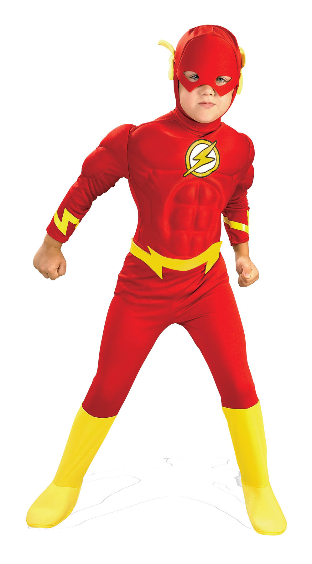 Rubies DC Comics Deluxe Muscle Chest Costume - Toddler, The Flash