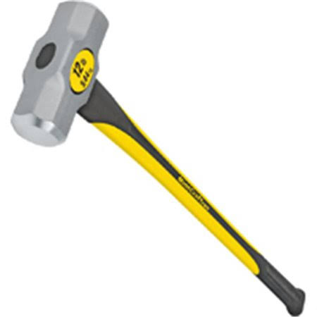 Truper Fiberglass Handle Rubber Grip Sledge Hammer - 12lb, 34"