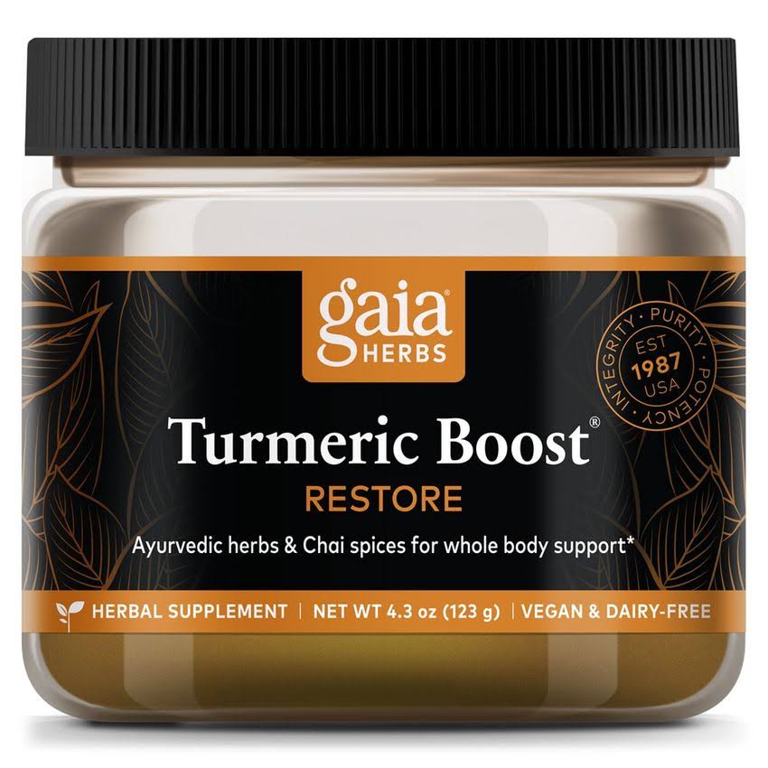 Gaia Herbs - Turmeric Boost: Restore - 4.3 oz (123 Grams)