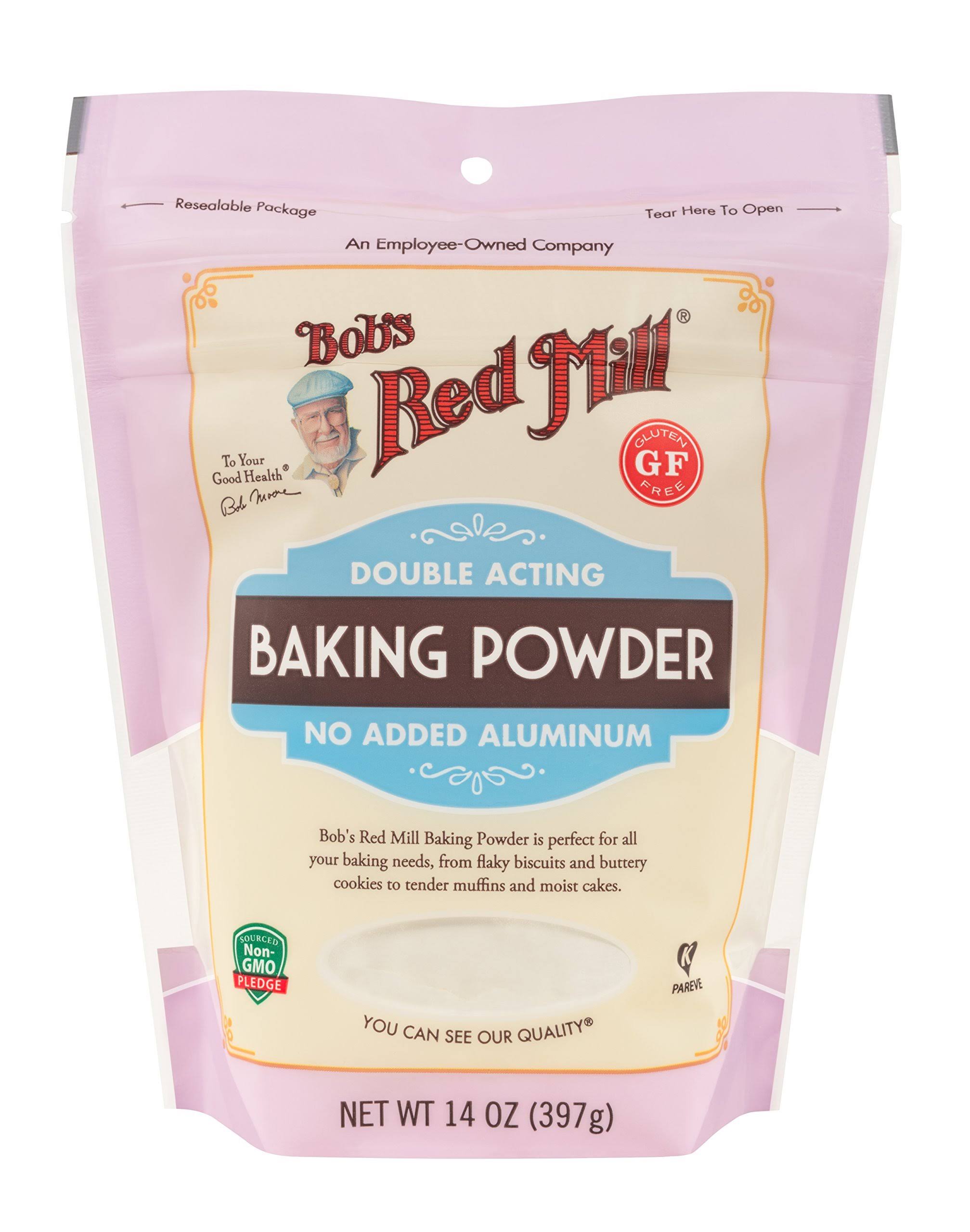 Bobs Red Mill Baking Powder, Double Acting - 14 oz
