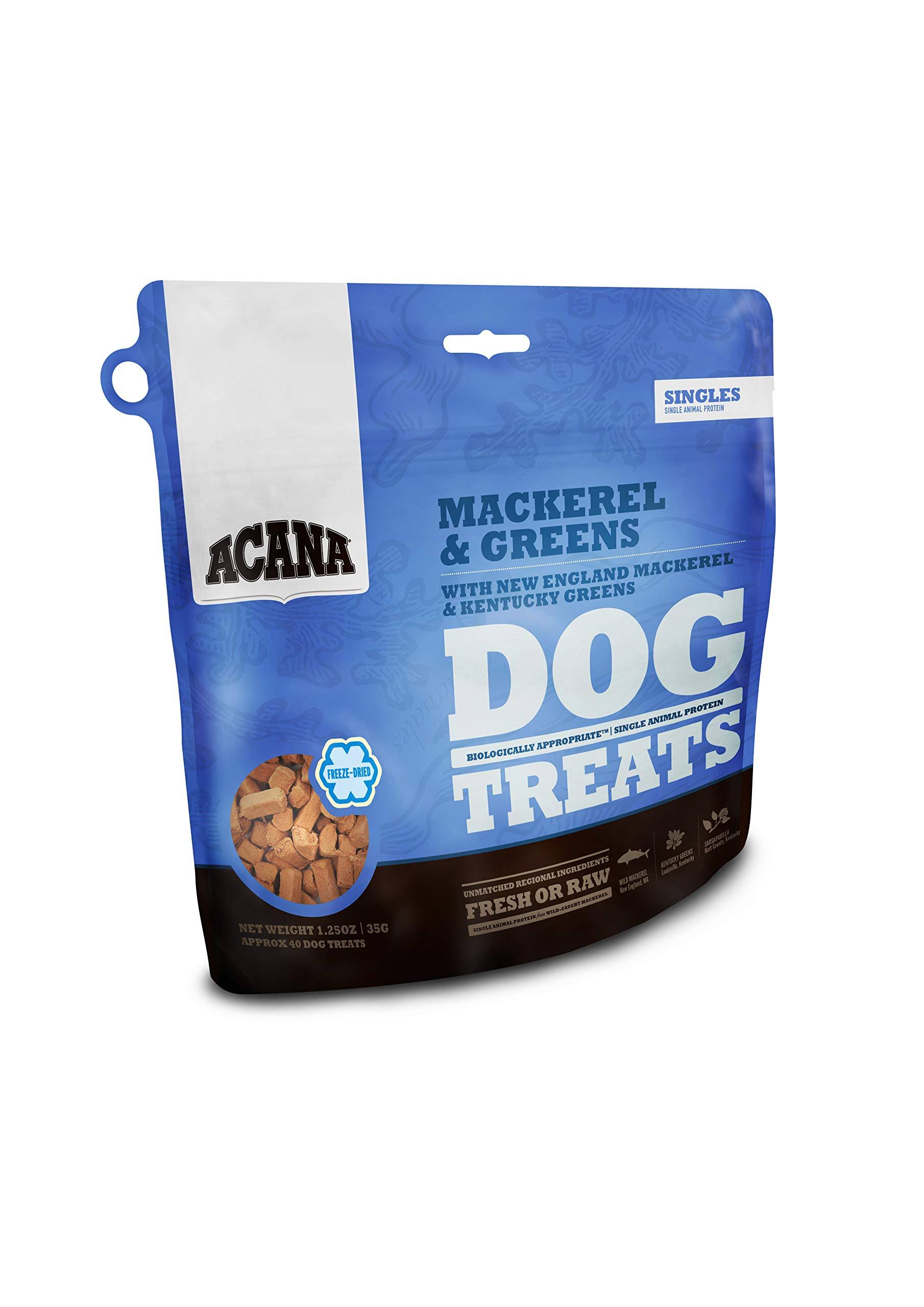ACANA Singles Mackerel & Greens Dog Treats 1.25 oz.