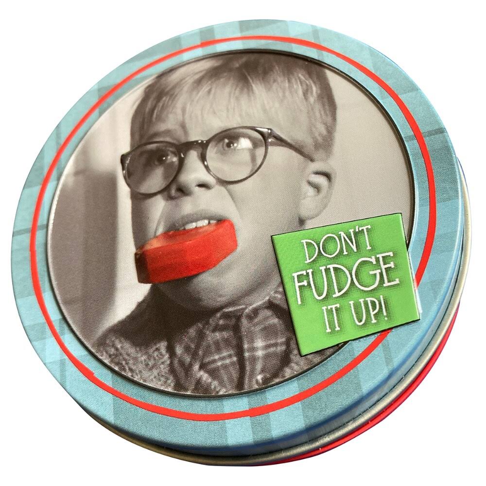 A Christmas Story Don’t Fudge It Up Candy Tin