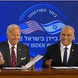 Biden en Lapid ondertekenen de Jeruzalem Verklaring
