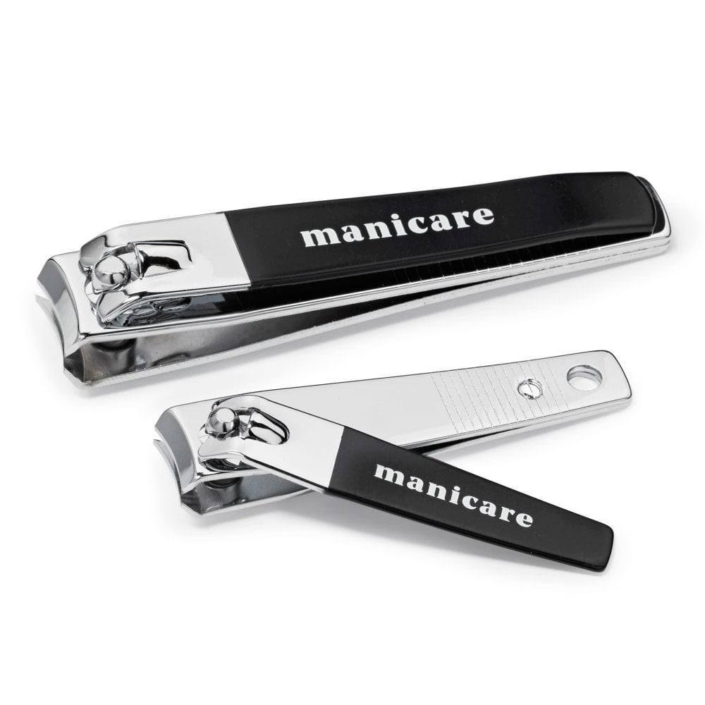 Manicare Nail Clippers Duo Pack - Black