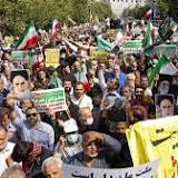 Iranian state-organised marchers call for execution of Mahsa Amini protesters