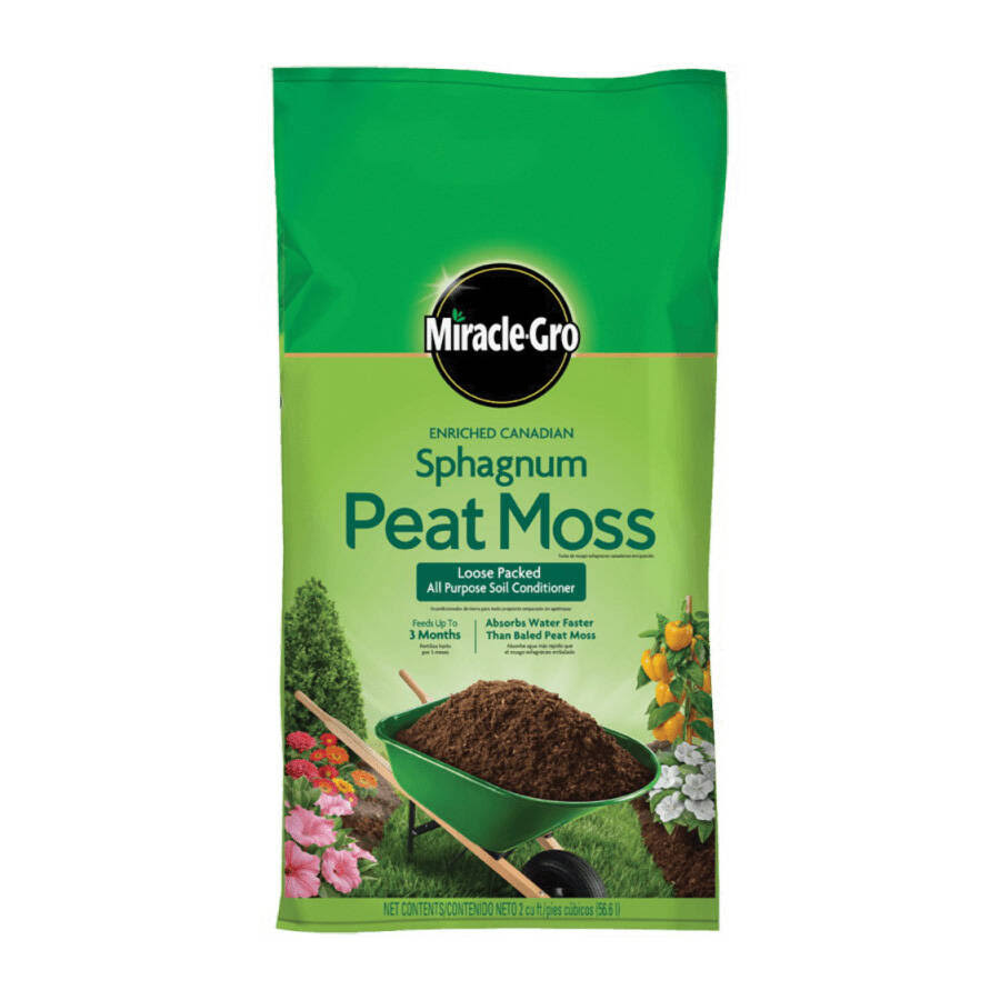Miracle-Gro Enriched Canadian Sphagnum Peat Moss