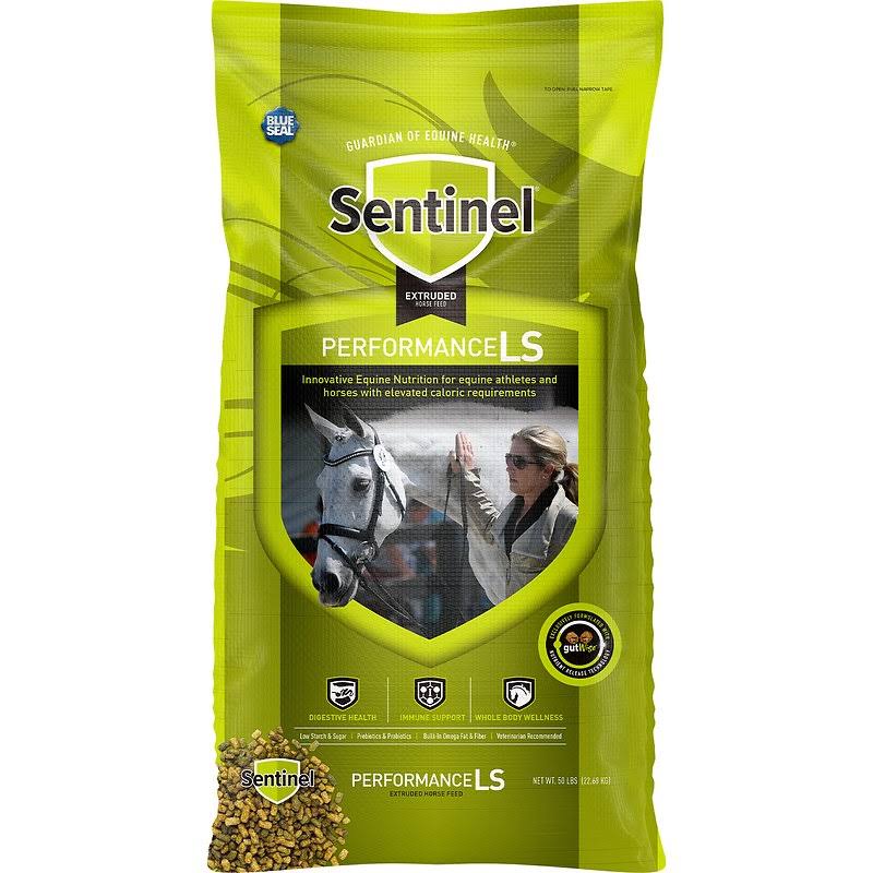 Blue Seal Sentinel Performance LS Horse Feed - 50lbs