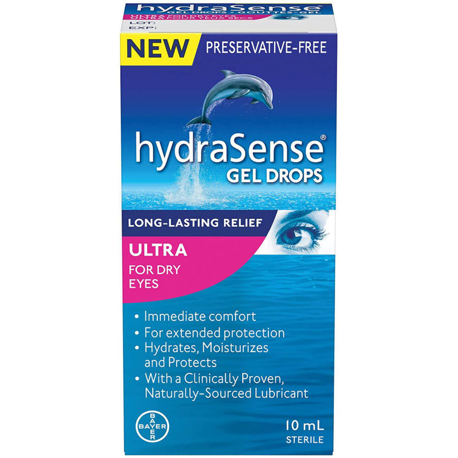 HydraSense Ultra Gel Drops for Dry Eyes 10ml