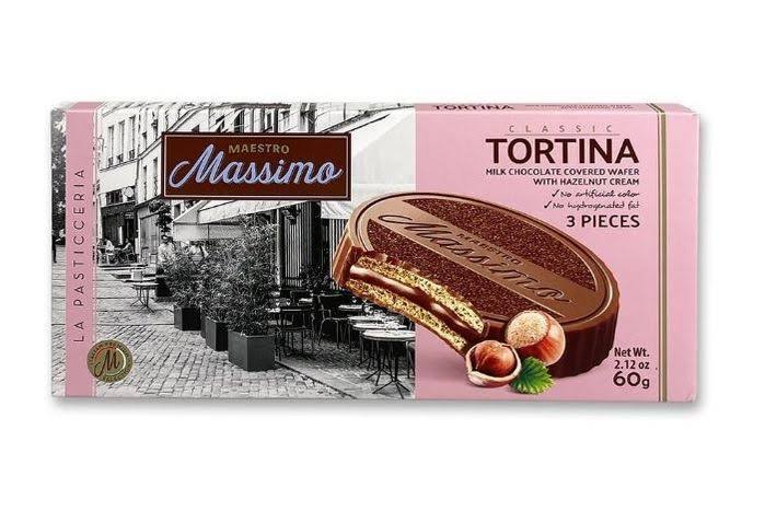 Maestro Classic Tortina Milk Chocolate Covered Wafer - 60 Grams - America's Food Basket - Lawrence - Delivered by Mercato