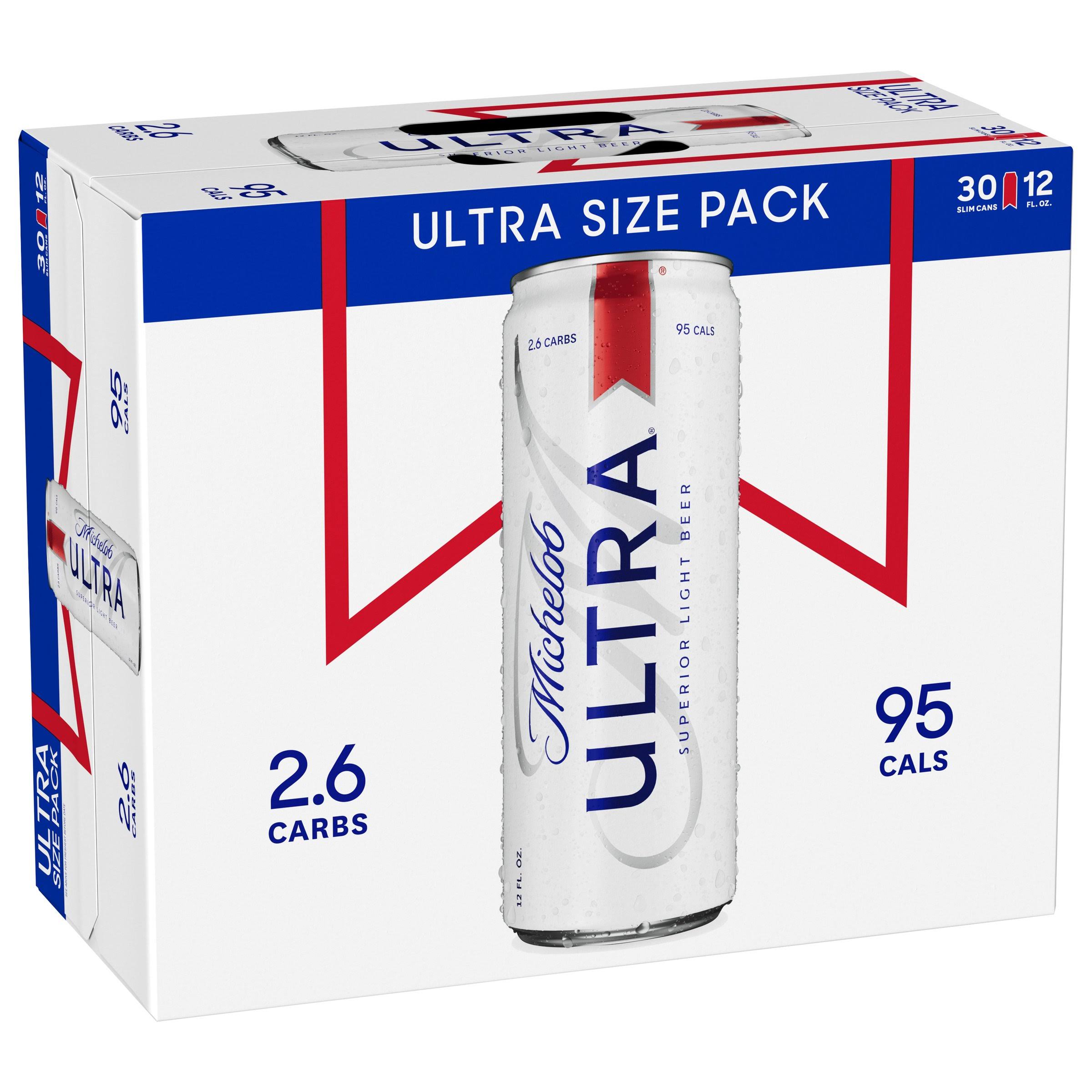 Michelob Ultra Beer - 30pk, 12oz